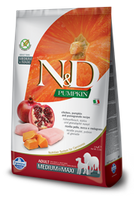 no pork Farmina N&D Pumpkin Grain Free Canine Adult Medium&Maxi Chicken&Pomegranate 12kg