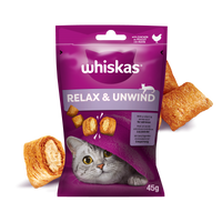 WHISKAS Relaxation and Calmness 45g – cat treat with chicken