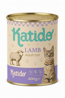 Katido Wet Cat Food with Lamb 400g
