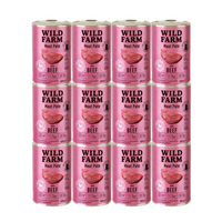 WILD FARM Pate with Beef 12x400g - gluten-free cat food
