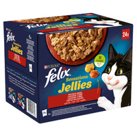 no pork Felix Sensations Jellies Countryside Flavours in Jelly 24x85g