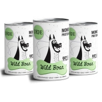 no pork Paka Zwierzaka Pepe Mono Protein Boar Venison 3x400g