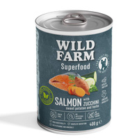 WILD FARM Superfood Salmon 400g grain-free dog food