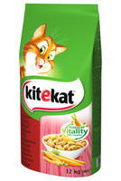 KITEKAT Dry Cat Food with Beef and Vegetables 12kg