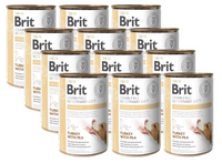 BRIT GF Veterinary Diets Dog Hepatic 12x400g - karma mokra dla psa