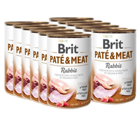 no pork Brit Pate & Meat with Rabbit 12x400g