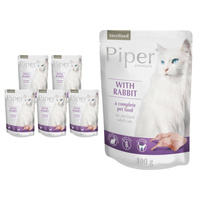 NO PORK Dolina Noteci Piper for Sterilised Cats with Rabbit 10x100g