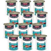ANIMONDA GranCarno Adult Dog flavour: Salmon + Spinach 12x800g