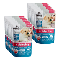 NO PORK Frendi Junior Pieces in a delicate sauce with veal 12x100g