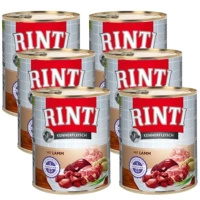 NO PORK Rinti Kennerfleisch wet dog food - lamb 6x800g