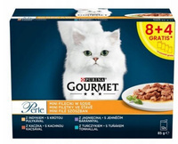 Purina Gourmet Perle Mini Fillets Cat Food 12x85g