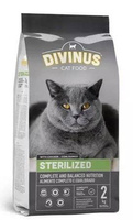 DIVINUS Cat Sterilized - dry cat food - 2 kg