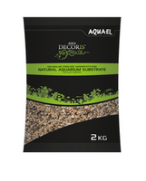 AQUAEL Natural Multi-coloured gravel 1,4-2mm 2kg