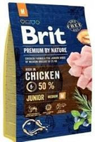 no pork Brit Premium By Nature Junior M with Chicken 3kg