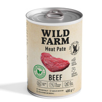 WILD FARM Pate Beef 400g gluten-free dog food