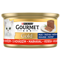 Purina Gourmet Gold Mousse with Beef 85g