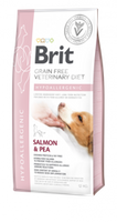 no pork Brit Grain Free Veterinary Diet Dog Hypoallergenic Salmon with Peas 12kg