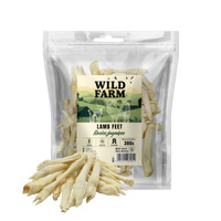 WILD FARM lamb hooves 300g dog treats