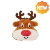 UNIQ PETS PLUSH TOY FOR CATS PURRNIP reindeer head with catnip 7x6cm