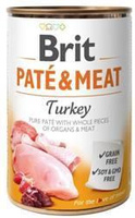 Brit Pate &amp; Meat with Turkey 400g