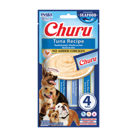 INABA Dog Churu (fish based) Tuna Recipe 4x14g (56g)