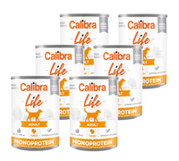 CALIBRA Dog Life Adult Turkey with Apples 6x400g