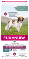 EUKANUBA Adult Daily Care Mono-Protein Duck - 12 kg