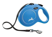 Flexi Leash New Classic L Tape 8m Up to 50kg Blue