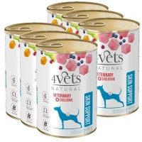 no pork Dolina Noteci 4Vets Dog Skin Support 6x400g