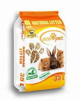Eco-Pet Gaia Wooden Cat Litter and Litter for Small Animals 35l
