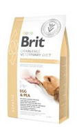 no pork Brit Grain Free Veterinary Diet Dog Hepatic Egg and Peas 2kg