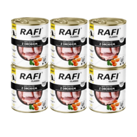 DOLINA NOTECI Rafi Classic wet dog food with poultry 6x800g