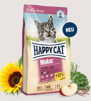 Happy Cat Minkas Sterilised Geflügel with Poultry 10kg