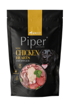 DOLINA NOTECI Piper for dogs with chicken hearts and spinach 500g
