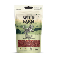 WILD FARM Duck and cod crisps 50g cat treat