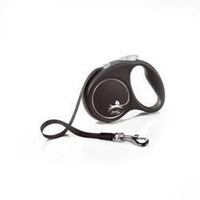 Flexi leash Black Design S Tape 5m Up to 15kg Black