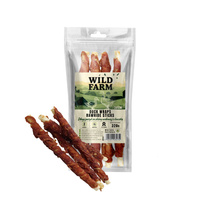 WILD FARM Long beef skin stick with duck 28cm 320g dog treats