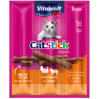 Vitakraft Cat Stick Mini Kabanosy Turkey with Lamb 3x18g