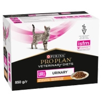 no pork PURINA Pro Plan Veterinary Diets UR Urinary Cat Turkey 10x85g