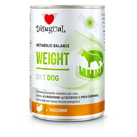 Disugual Wet dog food Veterinary WEIGHT Turkey (adult) 400g