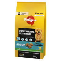 PEDIGREE® Adult Professional Nutrition 12kg with poultry and vegetables - complete dry food for adult dogs of large and medium breeds