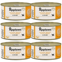 no pork APPLAWS Chicken Breast With Cheese In Broth 6x70g