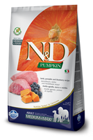 no pork Farmina N&D Pumpkin Grain Free Canine Adult Medium&Maxi Lamb&Blueberry 2.5kg