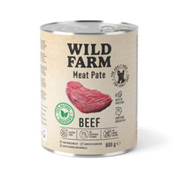 WILD FARM Pate Beef 800g gluten-free dog food