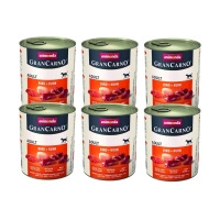 no pork Animonda GranCarno Adult Dog Beef + Chicken 6x800g