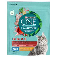 PURINA ONE DualNature Cranberry Adult Cat Food chicken as first ingredient 750g