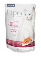 no pork Dolina Noteci Piper for cats with salmon 100g
