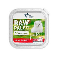 NO PORK Vetexpert Raw Paleo Pate Mini Puppy Beef 150g