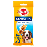 Pedigree DentaStix Dental Treat for Dogs 10-25kg 77g