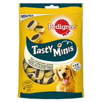 NO PORK Pedigree Tasty Minis Beef & Cheese 140g